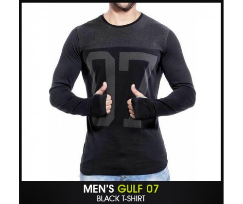 Mens Gulf 07 Black T-shirt